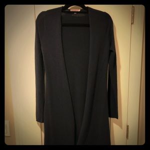 Calypso St. Barth Navy Cashmere Duster Cardigan